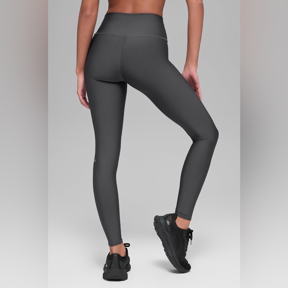 ALO Yoga | Full Length High-Waist Airlift Leggings in Anthracite Grey Size Large - Picture 2 of 6